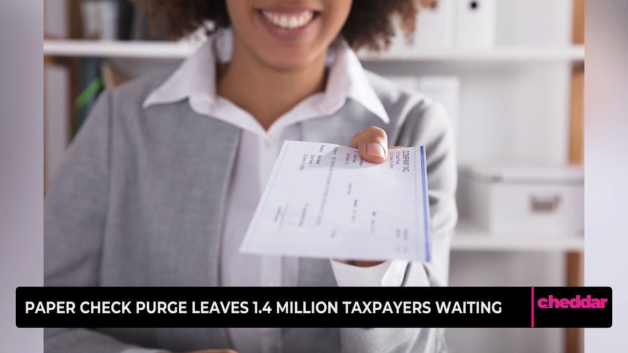 Paper Check Purge Leaves 1.4 Million Taxpayers Waiting