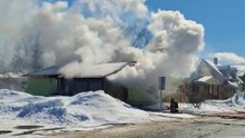 Incendie maison unifamiliale Témiscouata-sur-le-Lac
