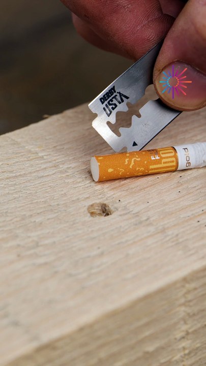 Efficient hack to secure metal bracket on wood🛠️