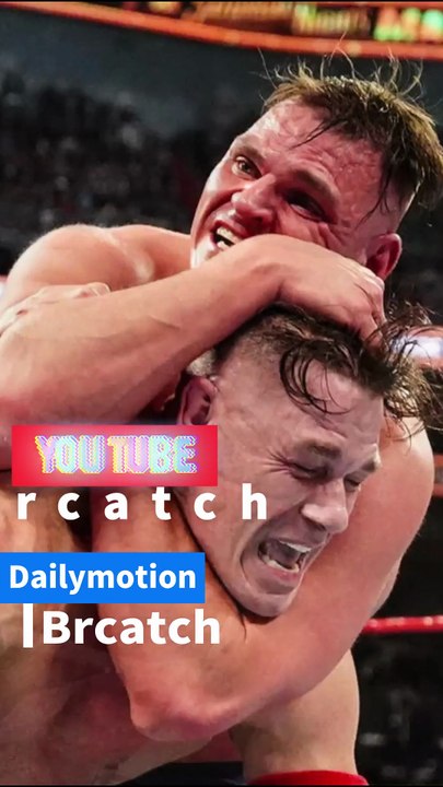 John Cena abandonne face à Gunther ! #catch #wwe