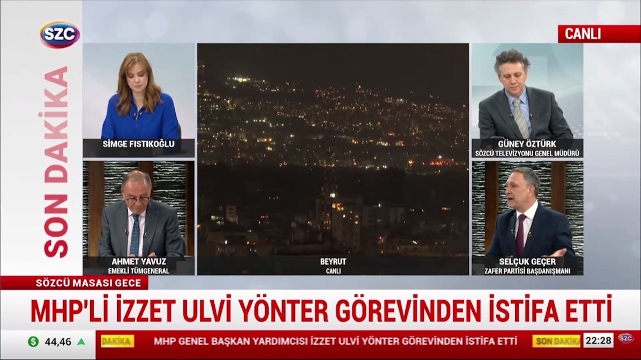 MHP'li İzzet Ulvi Yönter görevinden istifa etti