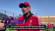 Klopp lauds Salah's 'availability and consistency'