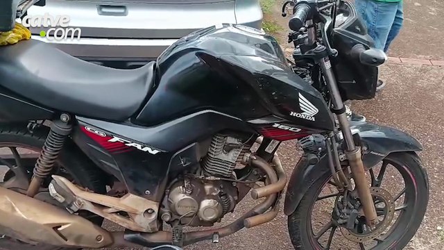 Motociclista fica ferido em batida com carro em Toledo