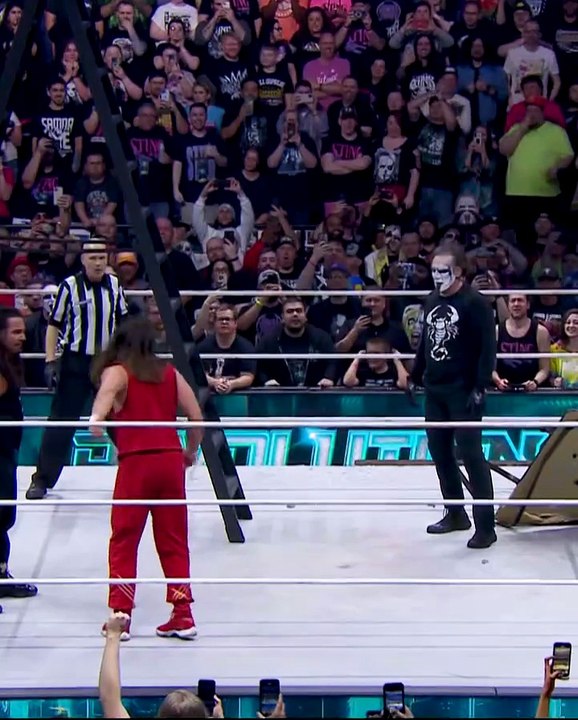 The end of an era. #AEWRevolution 2025 gave us The Icon @Stinger’s incredible final match. 🦂