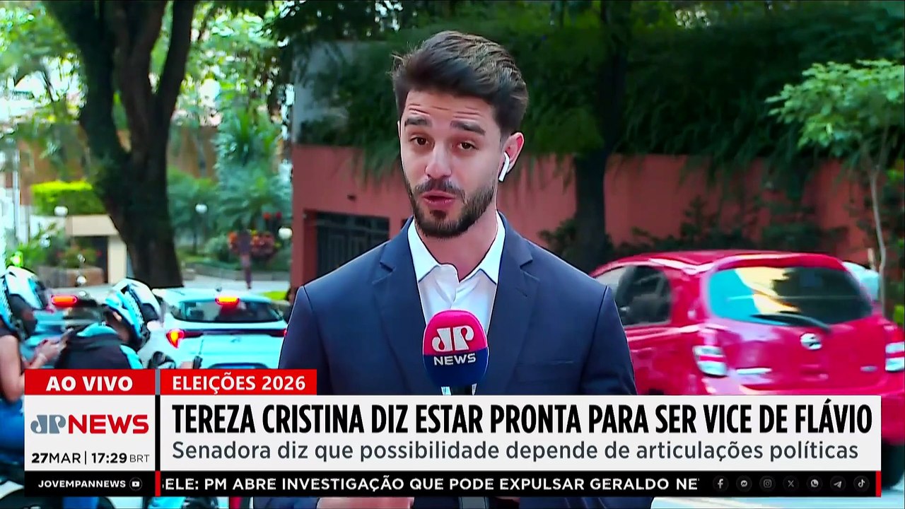 Chapa definida? Tereza Cristina diz estar pronta para ser vice de Flávio Bolsonaro