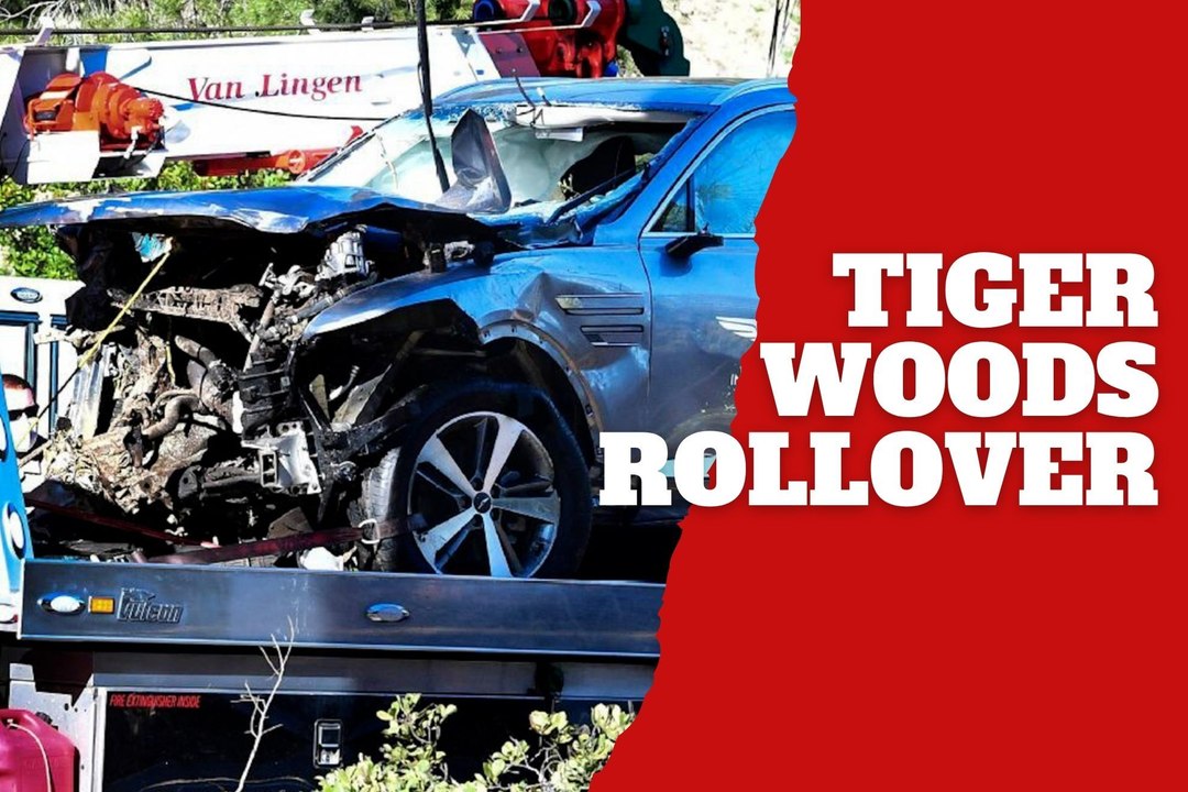 Tiger Woods involved in rollover crash as investigation continues