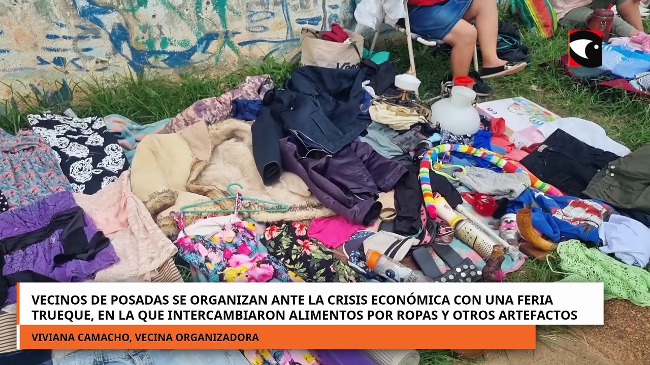 feria trueque en Posadas