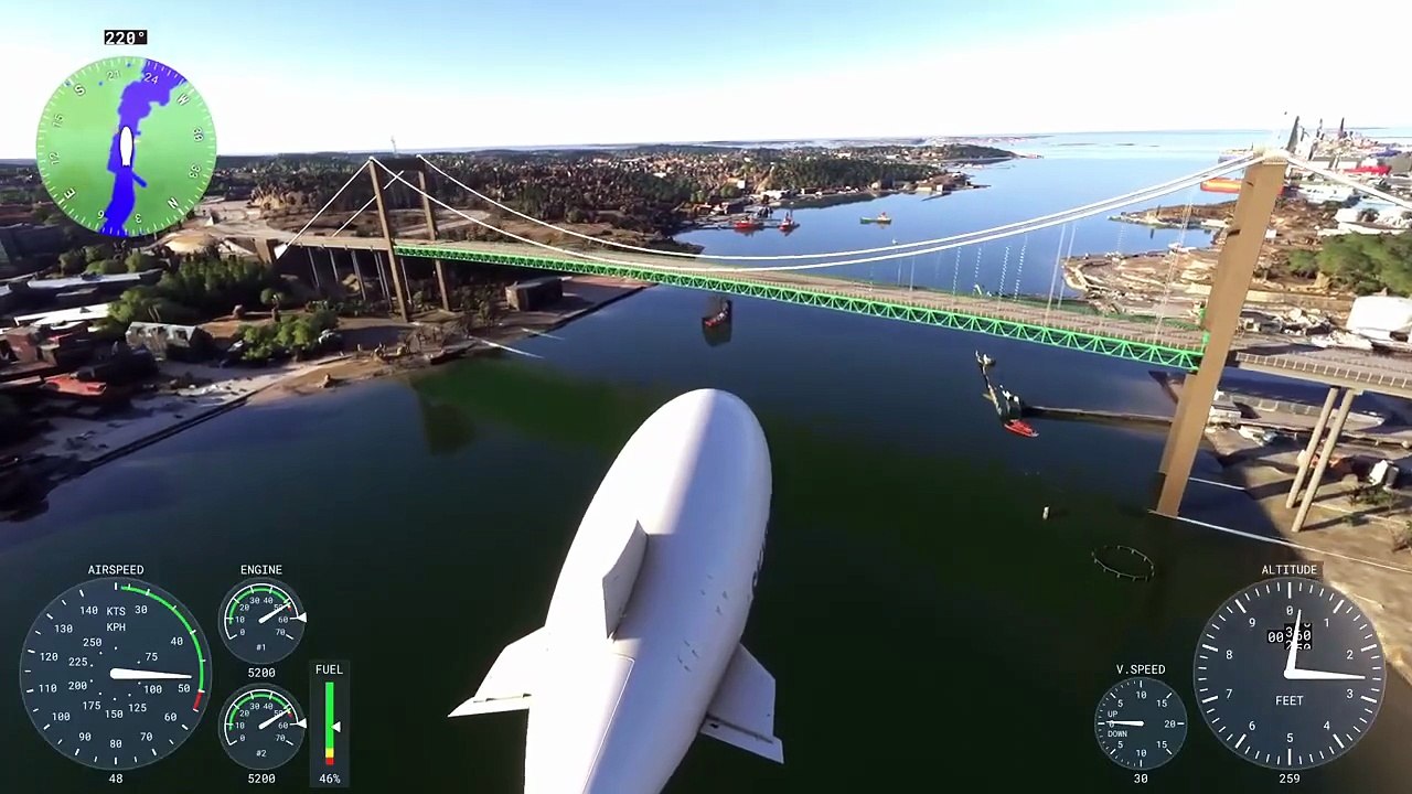 Microsoft flight Simulator 2024. Göteborg