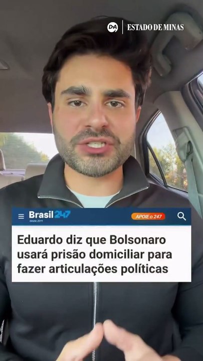 Vereador de BH pede que STF revogue domiciliar de Bolsonaro: ‘Vai voltar pra jaula’