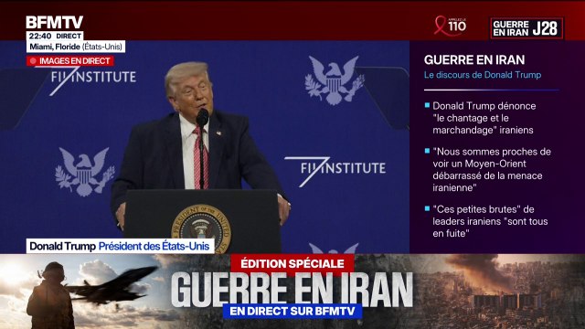 Iran: On a sauvé tout le Moyen-Orient grâce à ces bombardements , estime Donald Trump