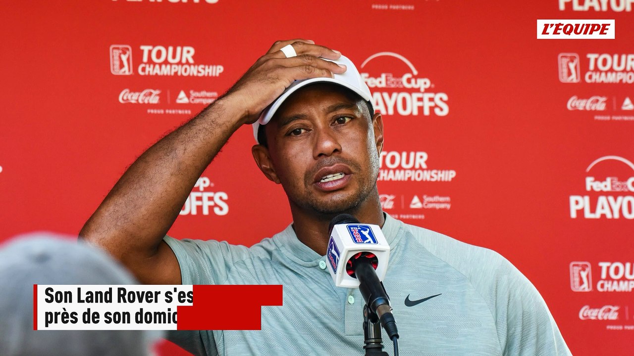 Tiger Woods impliqué dans un accident de voiture et arrêté pour conduite sous l'emprise de substance - Golf