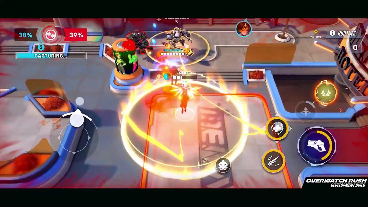 Overwatch Rush - Gameplay