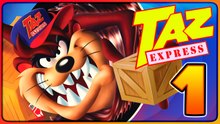 Taz Express Walkthrough Part 1 (N64) Big City