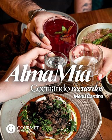 AlmaMía- Nuevo menú de cantina