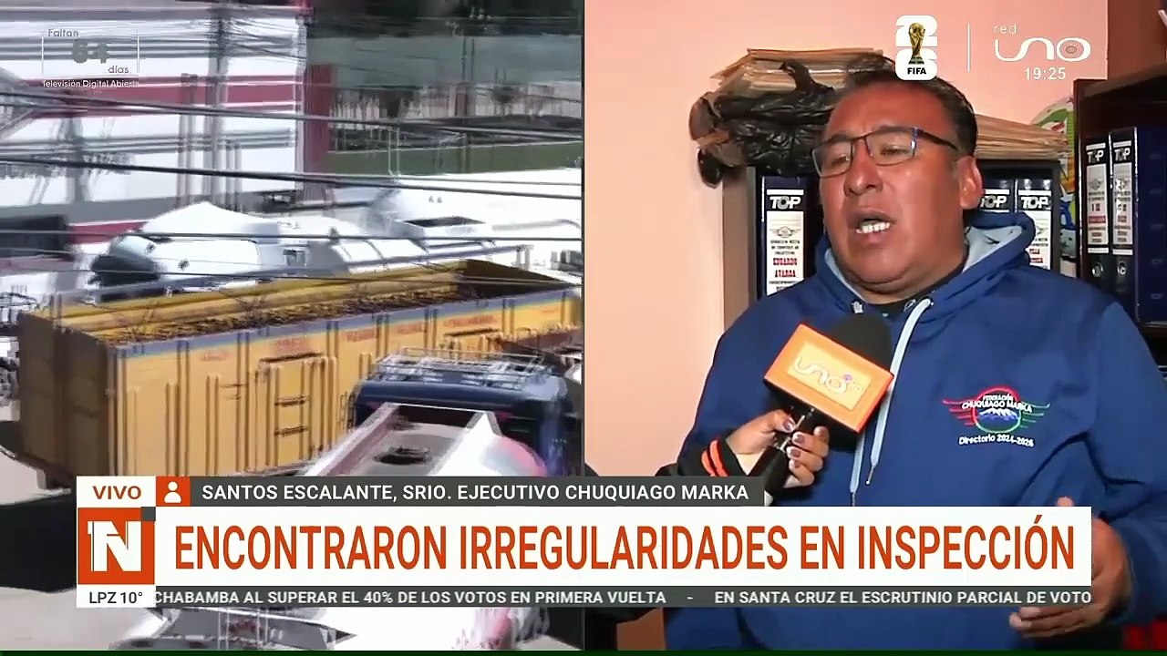 choferes inspeccionaron YPFB