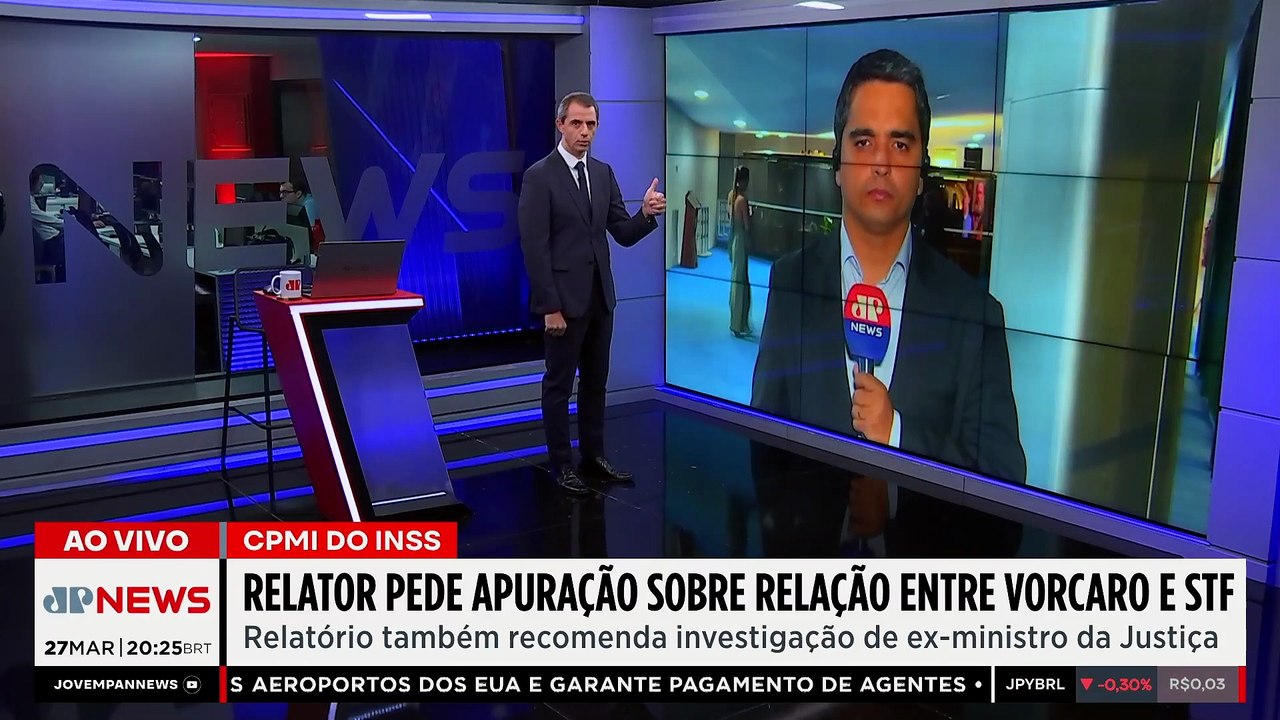 Relator da CPMI do INSS pede apuração sobre relação entre banco de Vorcaro e o STF