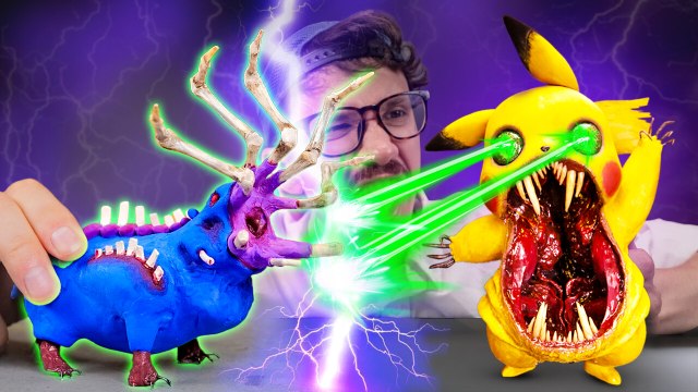 Zoochosis & Pikachu 🐒⚡ Watch Us Make Creepy Crafts & Crazy DIYs