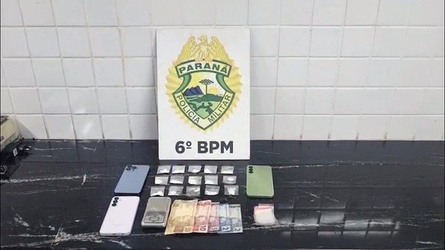 Polícia Militar detém casal suspeito de tráfico de drogas no bairro Periolo