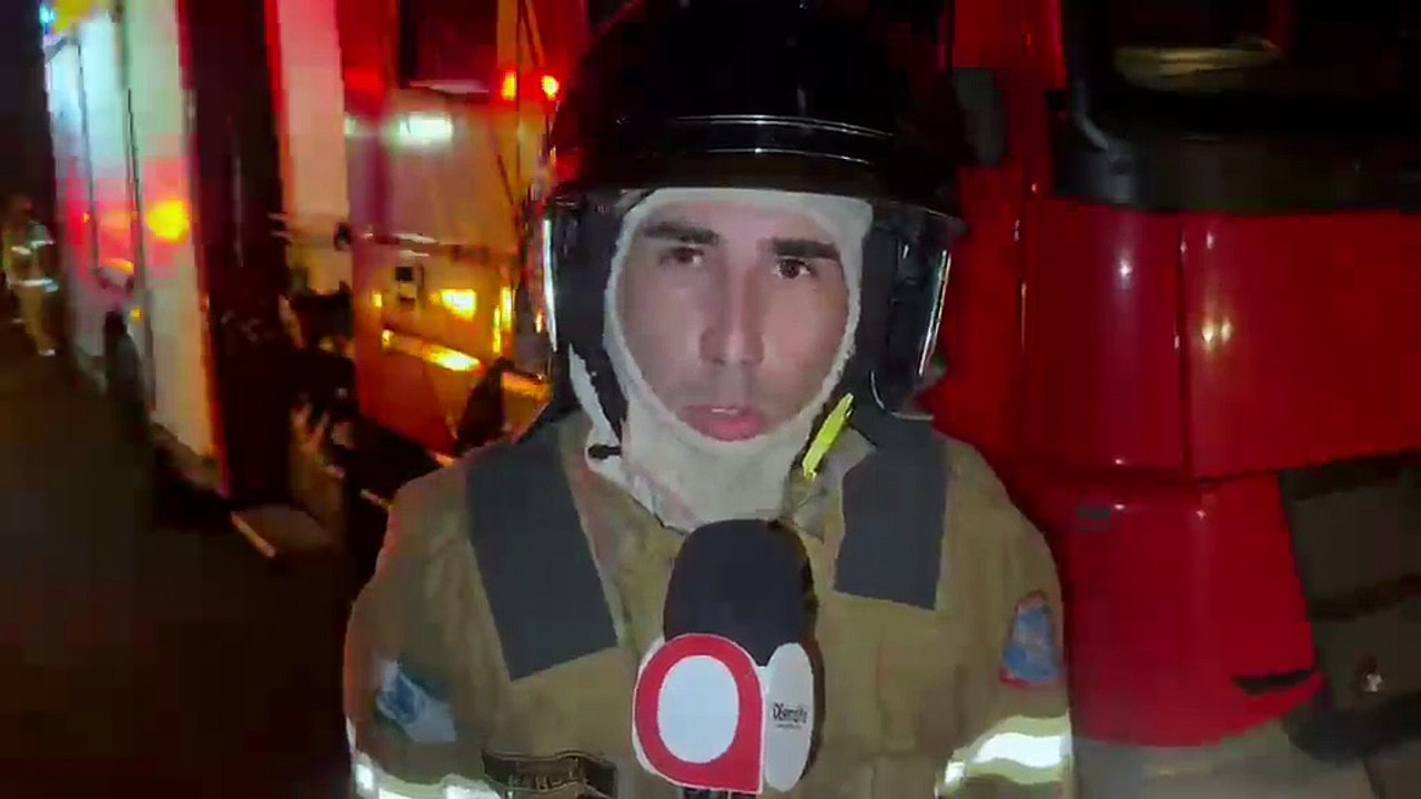 Incêndio causa danos em estúdio de TV e barracão administrativo da Gazin em Douradina
