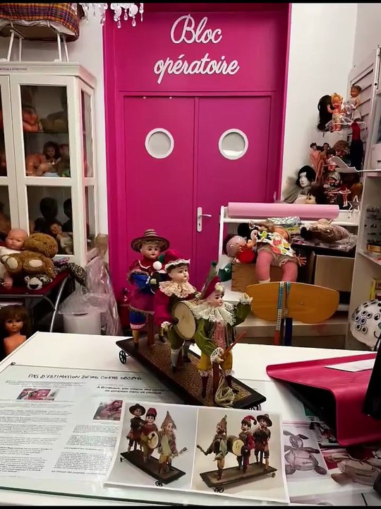 Les joyeuses restaurations la clinique des poupées