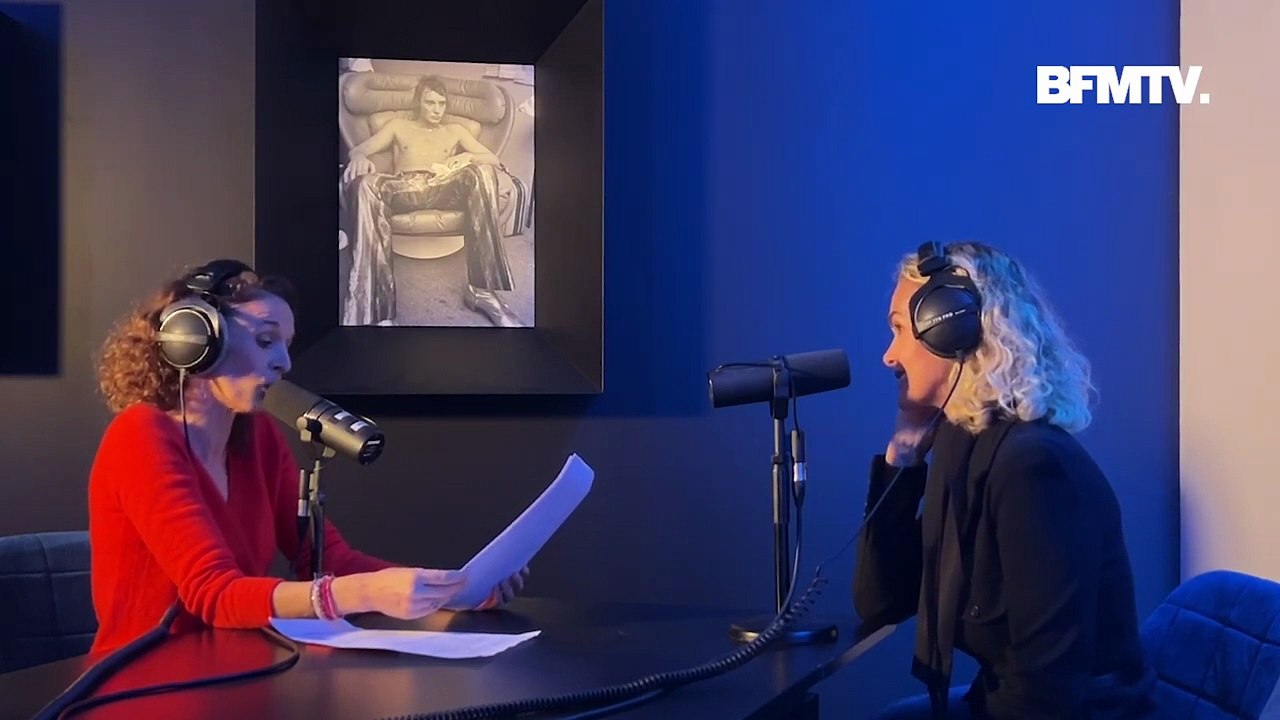 22 décembre 2023 - BFM TV - Laeticia Hallyday commente les archives de sa vie - interview réalisée à l'occasion du lancement de l'exposition consacrée à Johnny Hallyday au Parc des expositions de Paris