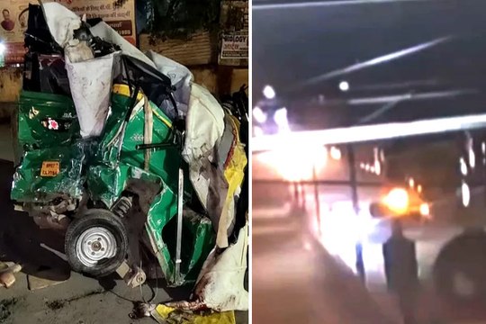 ग्वालियर सड़क हादसे में 5 लोगों की हुई थी मौत, अब एक्सीडेंट का CCTV वायरल