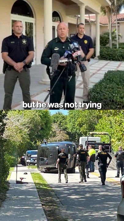 Martin County Sheriff's Office provides details on Tiger Woods' crash resulting in a DUI arrest.