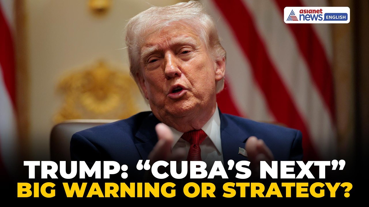 US Targets Cuba Next? Trump’s Statement Raises Global Tensions