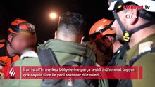 İran'dan İsrail'e füze yağdı