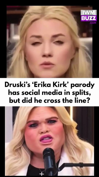 Viral video: Druski’s latest parody of Erika Kirk is making waves online. Social media debates whether it’s hilarious or inappropriate