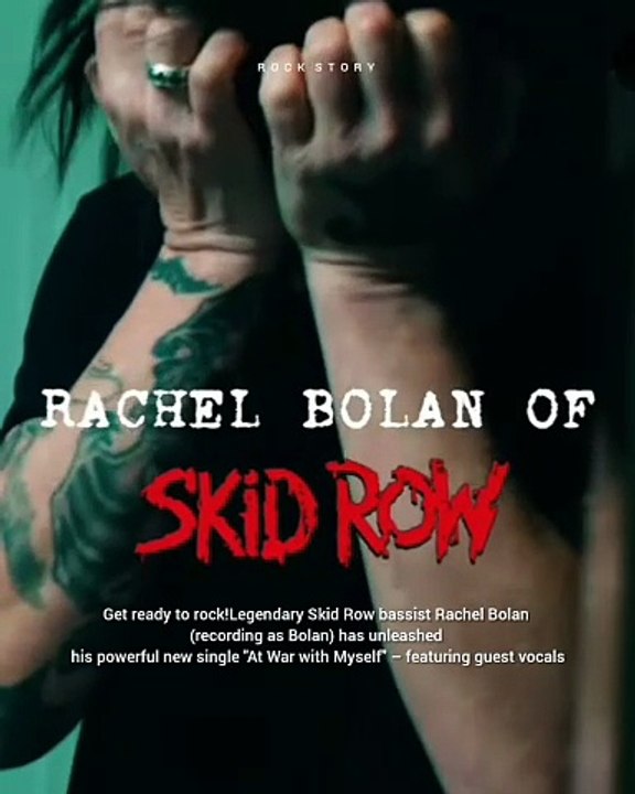 Rachel Bolan (Skid Row) rilis new single
