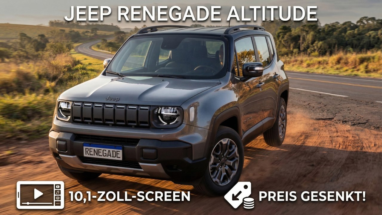 2027 Jeep Renegade Altitude Facelift: Alle Infos zum Update