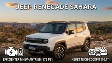2027 Jeep Renegade Sahara Facelift mit Hybrid & neuem Interieur