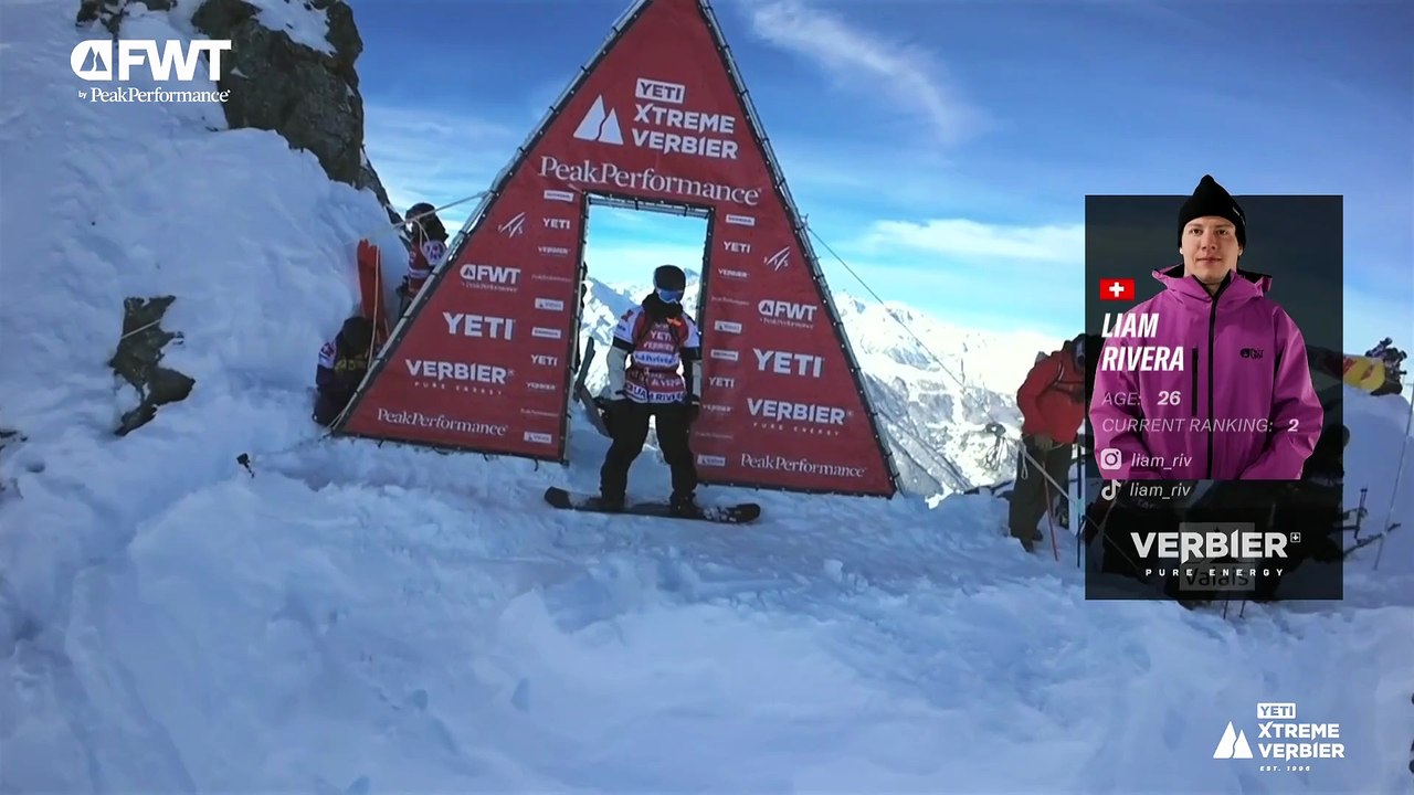 Liam Rivera Winning Run Snowboard Men - 2026 YETI Xtreme Verbier