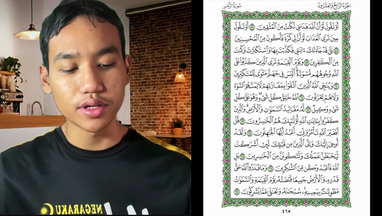 Ngaji Dengan Wan - Imran ms 465 Az Zumar 57 - 67 سورة الزمر