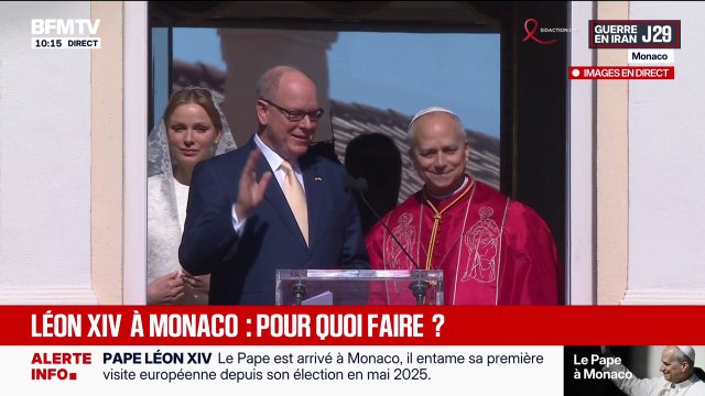 Visite de Léon XIV à Monaco: le prince Albert II salue un moment historique