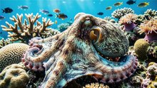 Octopus Camouflage Escape