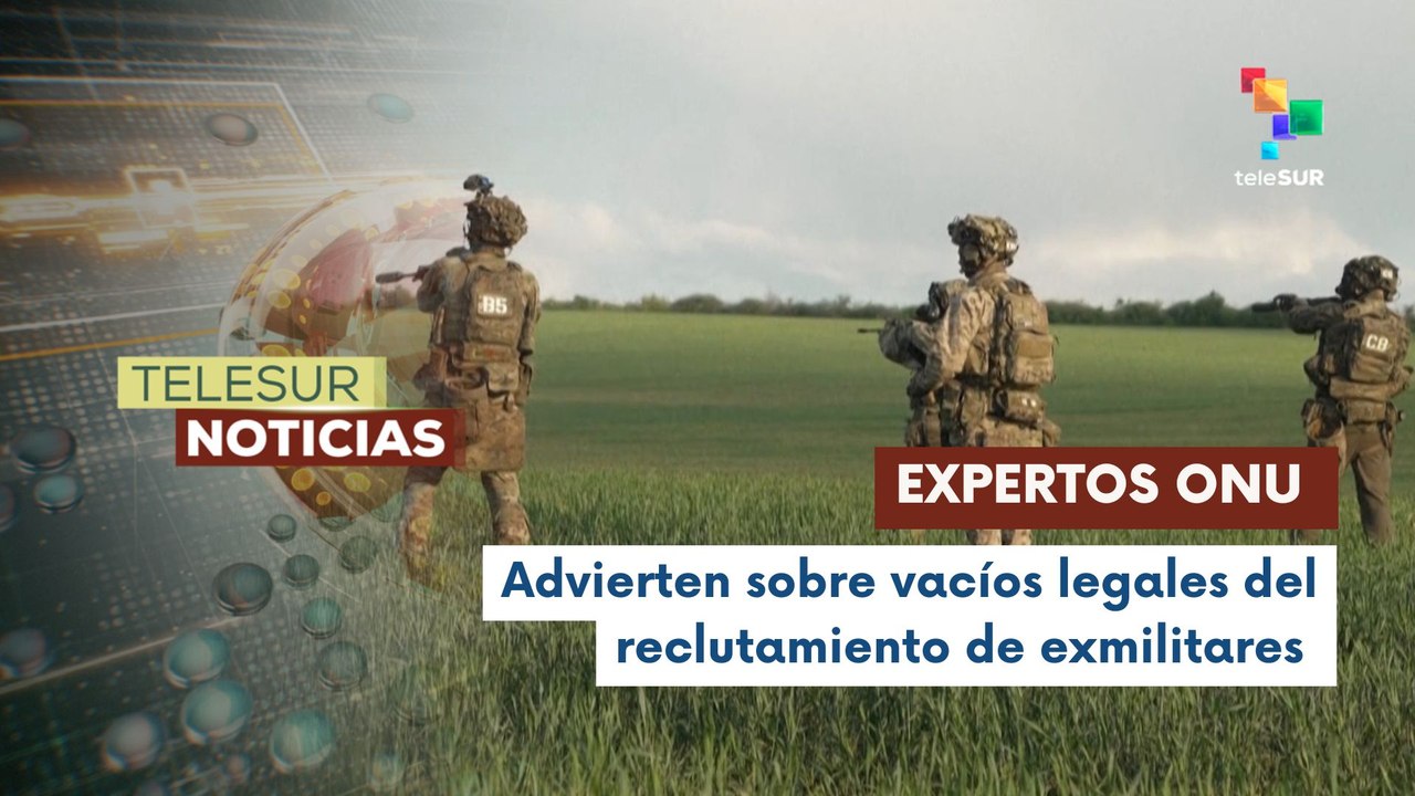 ONU presenta conclusiones sobre uso de mercenarios en Colombia