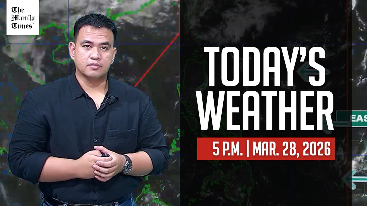 Today's Weather, 5 P.M. | Mar. 28, 2026