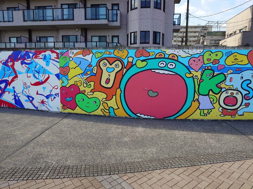 横須賀市ウォールアート