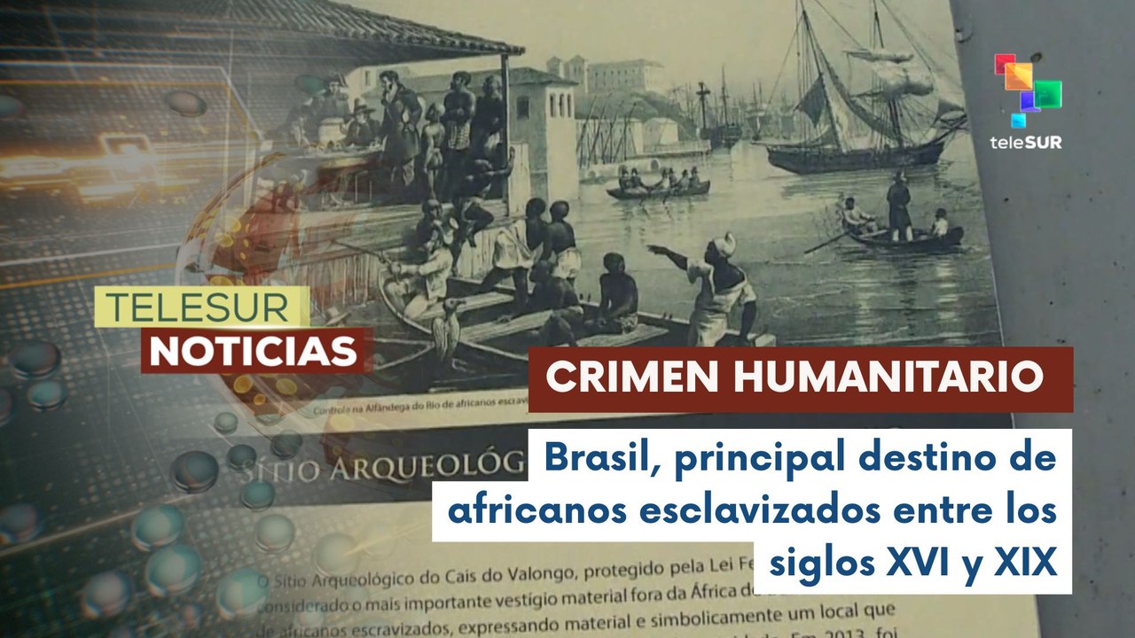 Brasil es el país que más recibió africanos esclavizados entre los siglos XVI y XIX
