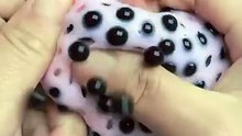The Most Satisfying Black Pearl Slime Squish You'll See Today!
