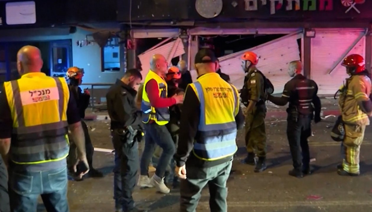 Iran Missile Attack Rocks Central Israel | Destruction in Givatayin