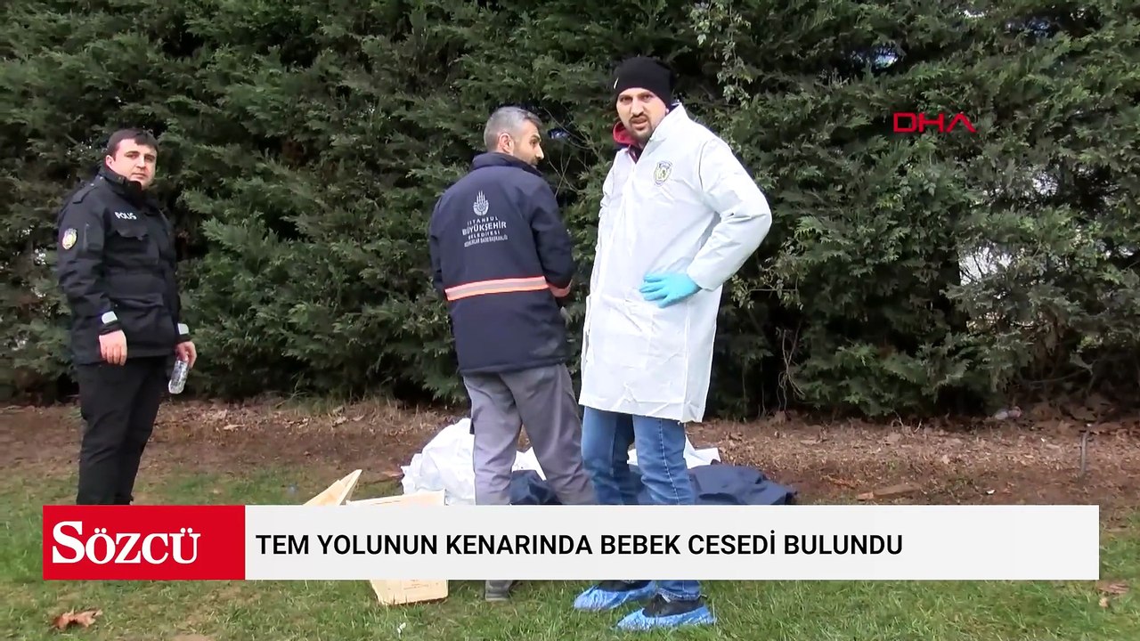 İstanbul'da dehşet: TEM yolunun kenarında bebek cesedi bulundu