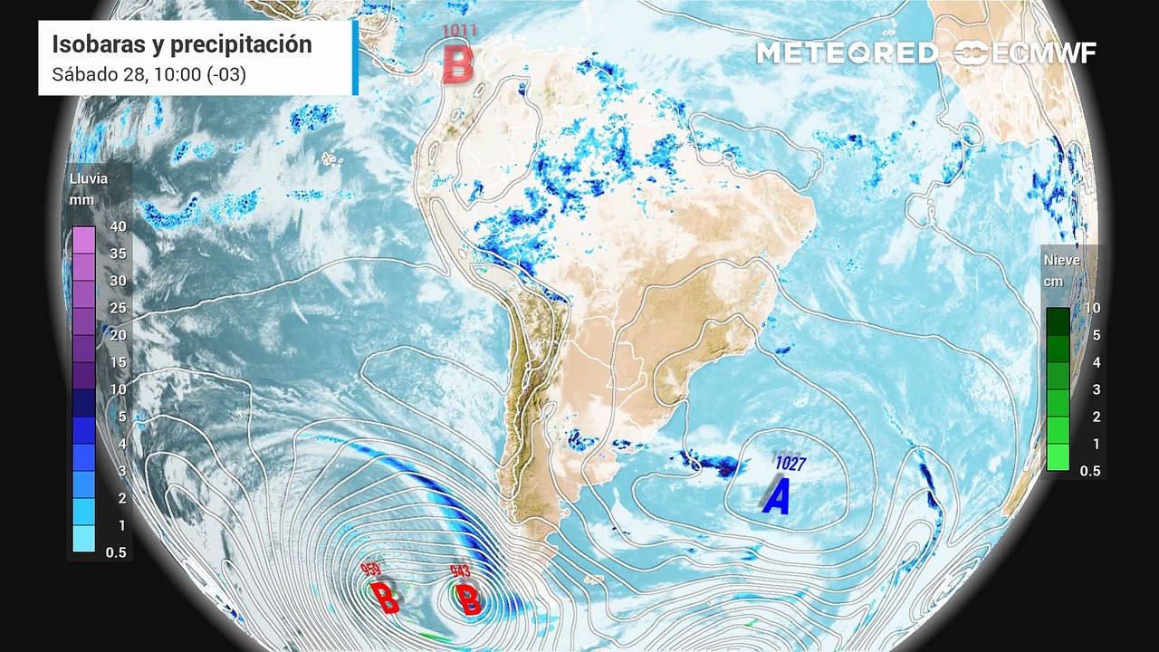 Altas presiones dominarán el tiempo en el centro de Chile la próxima semana.