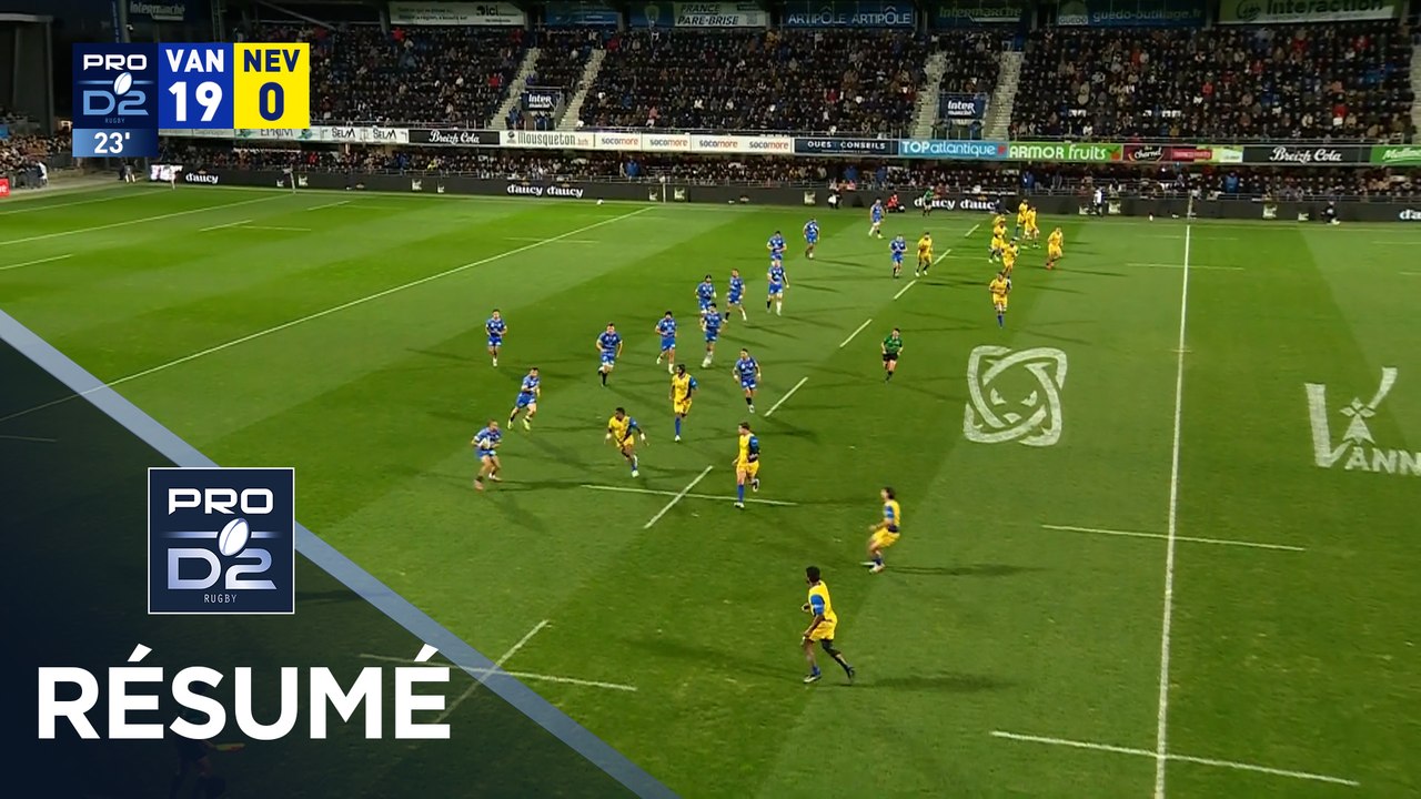 PRO D2 Saison 2025-2026 J24 - Résumé RC Vannes - USON Nevers