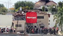 İran'dan fırlatılan misilleme füzesi İsrail'in Beyt Şemeş kentine düştü
