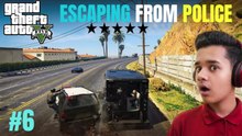 ESCAPING 5 STAR POLICE 😱 | GTA 5 GAMEPLAY #6 | Fantom Gaming