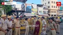 जोधपुर में गणगौर शोभायात्रा पर पथराव मामला, डीसीपी ने किया रूट मार्च, अब तक 14 हिरासत में