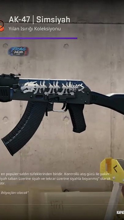 AK-47 Slate Craft – Clean Sticker Combo (CS2)